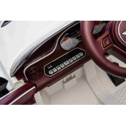 Elektrické autíčko Bentley Bacalar 12V,  biele