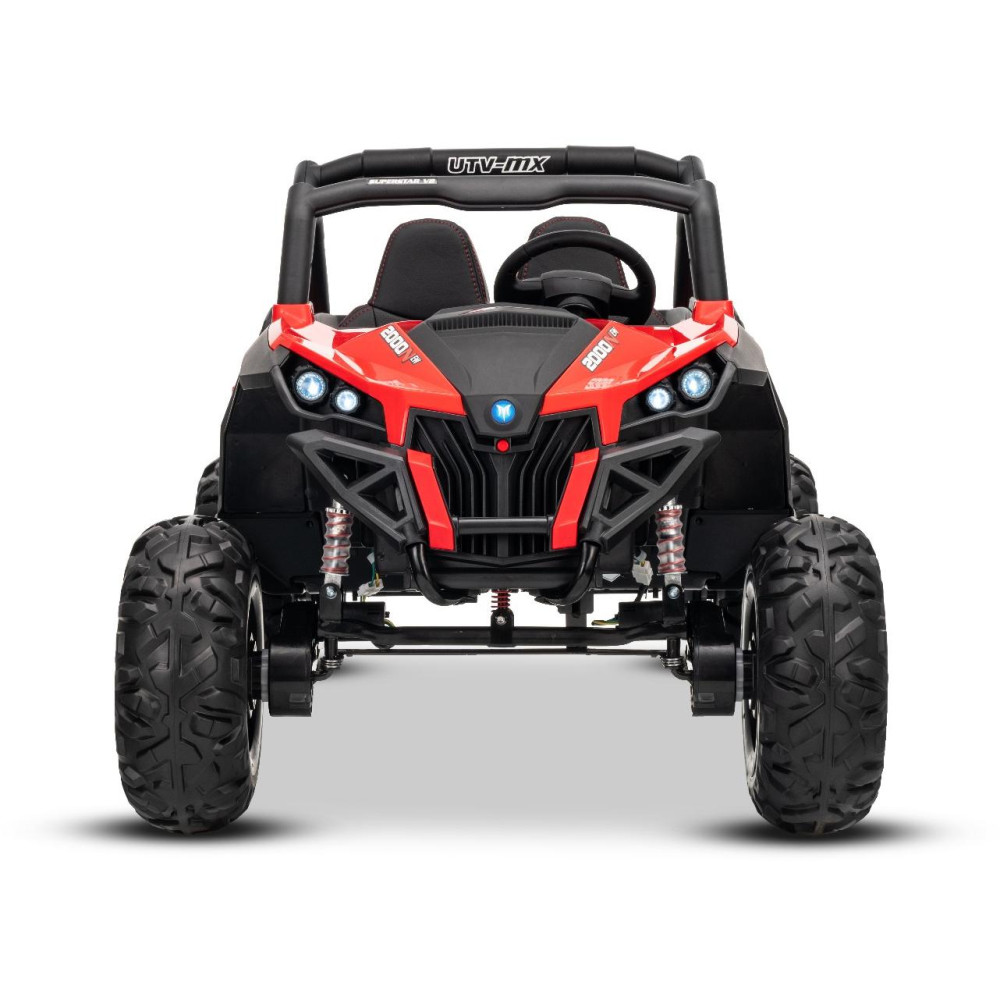 Elektrické autíčko NEW RSX Červené,  Pohon 4x4