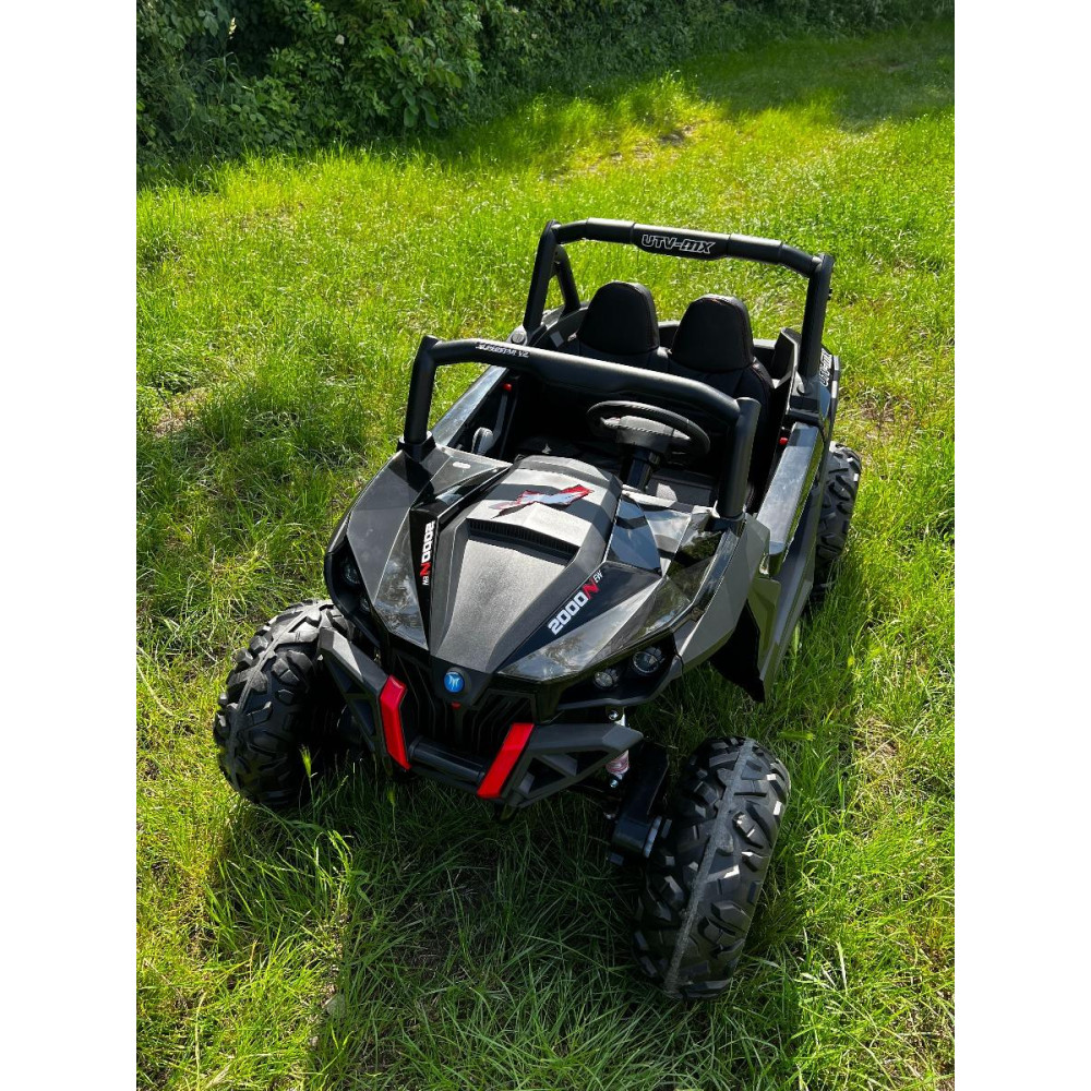 Elektrické autíčko NEW RSX Čierny,  Pohon 4x4
