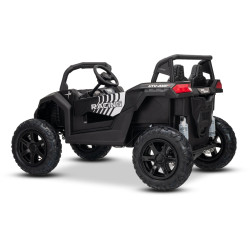 Elektrické autíčko UTV XXL 24V,  čierne