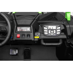 Elektrické autíčko UTV XXL 24V,  kaki