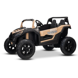 Elektrické autíčko UTV XXL 24V,  kaki