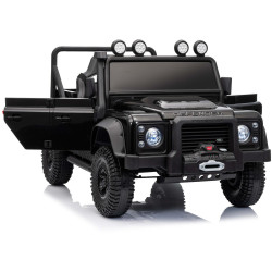Elektrické autíčko Land Rover Defender 110 SVX 12V,  čierne