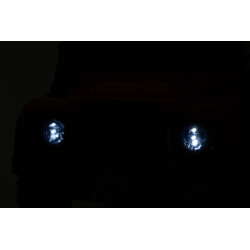 Elektrické autíčko Land Rover Defender 110 SVX 12V,  čierne