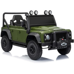 Elektrické autíčko Land Rover Defender 110 SVX 12V,  zelené