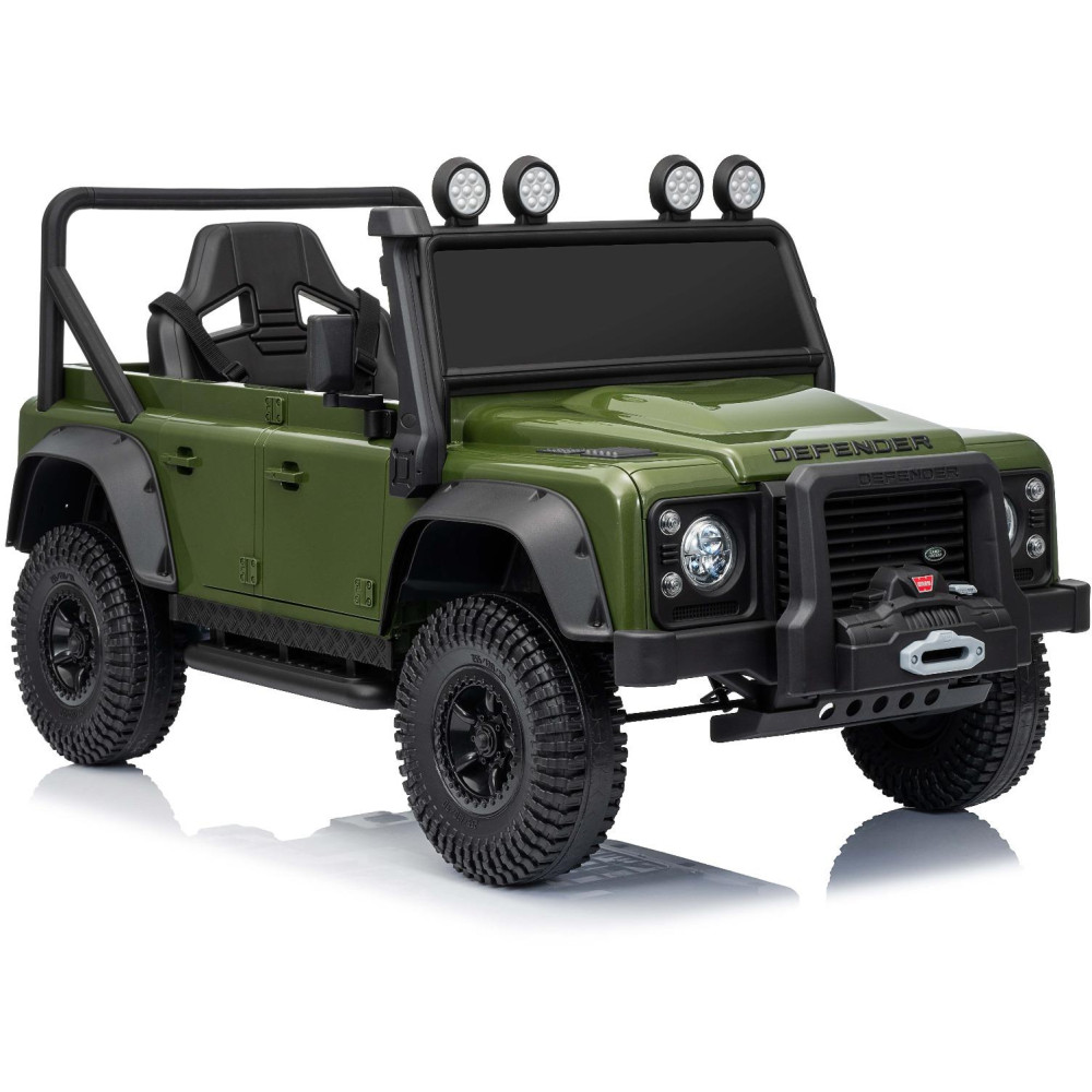 Elektrické autíčko Land Rover Defender 110 SVX 12V,  zelené