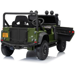 Elektrické autíčko Land Rover Defender 110 SVX 12V,  zelené
