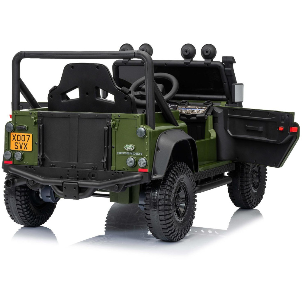 Elektrické autíčko Land Rover Defender 110 SVX 12V,  zelené