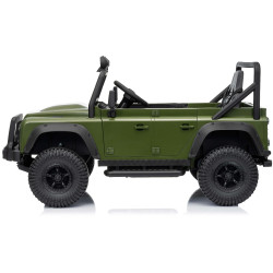 Elektrické autíčko Land Rover Defender 110 SVX 12V,  zelené