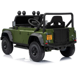 Elektrické autíčko Land Rover Defender 110 SVX 12V,  zelené