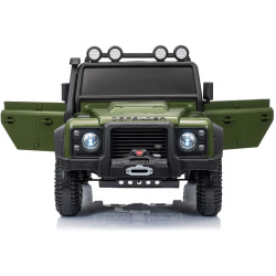 Elektrické autíčko Land Rover Defender 110 SVX 12V,  zelené