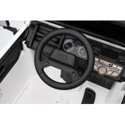 Elektrické autíčko Land Rover Defender 110 SVX 12V,  biele