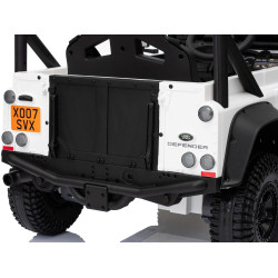 Elektrické autíčko Land Rover Defender 110 SVX 12V,  biele