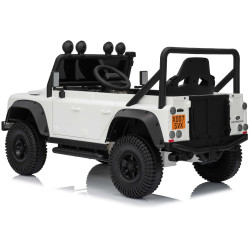 Elektrické autíčko Land Rover Defender 110 SVX 12V,  biele
