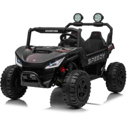 Elektrické autíčko T-REX Ride 4x4 Dvojmiestne 24V,  čierne