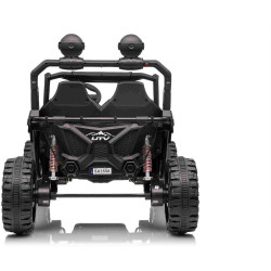 Elektrické autíčko T-REX Ride 4x4 Dvojmiestne 24V,  čierne