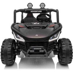 Elektrické autíčko T-REX Ride 4x4 Dvojmiestne 24V,  čierne