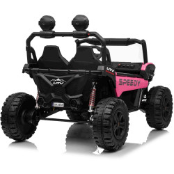 Elektrické autíčko T-REX Ride 4x4 Dvojmiestne 24V,  ružové