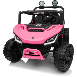 Elektrické autíčko T-REX Ride 4x4 Dvojmiestne 24V,  ružové