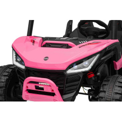 Elektrické autíčko T-REX Ride 4x4 Dvojmiestne 24V,  ružové