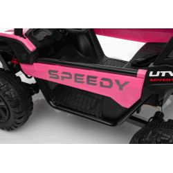 Elektrické autíčko T-REX Ride 4x4 Dvojmiestne 24V,  ružové