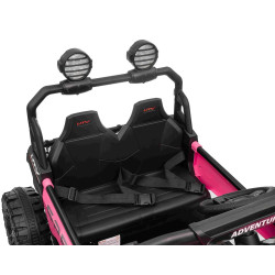 Elektrické autíčko T-REX Ride 4x4 Dvojmiestne 24V,  ružové