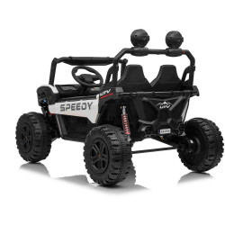 Elektrické autíčko T-REX Ride 4x4 Dvojmiestne 24V,  biele