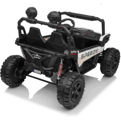 Elektrické autíčko T-REX Ride 4x4 Dvojmiestne 24V,  biele