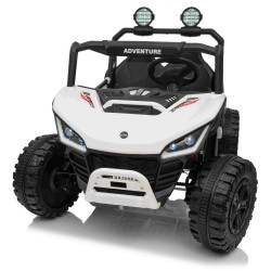 Elektrické autíčko T-REX Ride 4x4 Dvojmiestne 24V,  biele