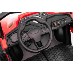 Elektrické autíčko T-REX Ride 4x4 Dvojmiestne 24V,  biele