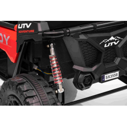 Elektrické autíčko T-REX Ride 4x4 Dvojmiestne 24V,  biele