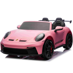 Elektrické autíčko Porsche 911 24V s pohonom 4x4,  ružové