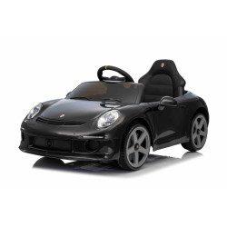 Elektrické autíčko RUF GT 12V,  čierne
