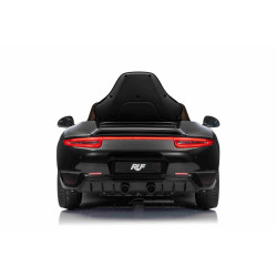 Elektrické autíčko RUF GT 12V,  čierne
