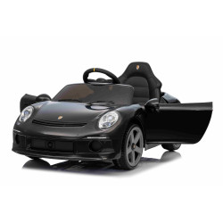 Elektrické autíčko RUF GT 12V,  čierne