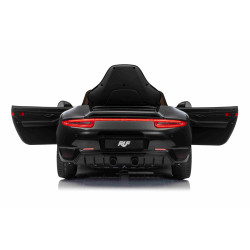 Elektrické autíčko RUF GT 12V,  čierne