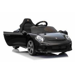 Elektrické autíčko RUF GT 12V,  čierne