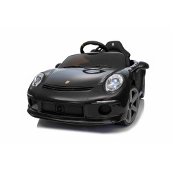 Elektrické autíčko RUF GT 12V,  čierne