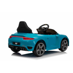 Elektrické autíčko RUF GT 12V,  modré