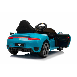Elektrické autíčko RUF GT 12V,  modré