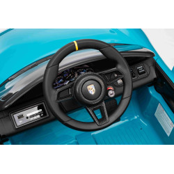 Elektrické autíčko RUF GT 12V,  modré