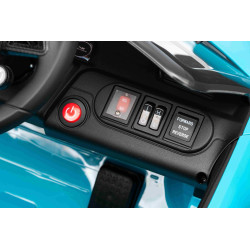 Elektrické autíčko RUF GT 12V,  modré