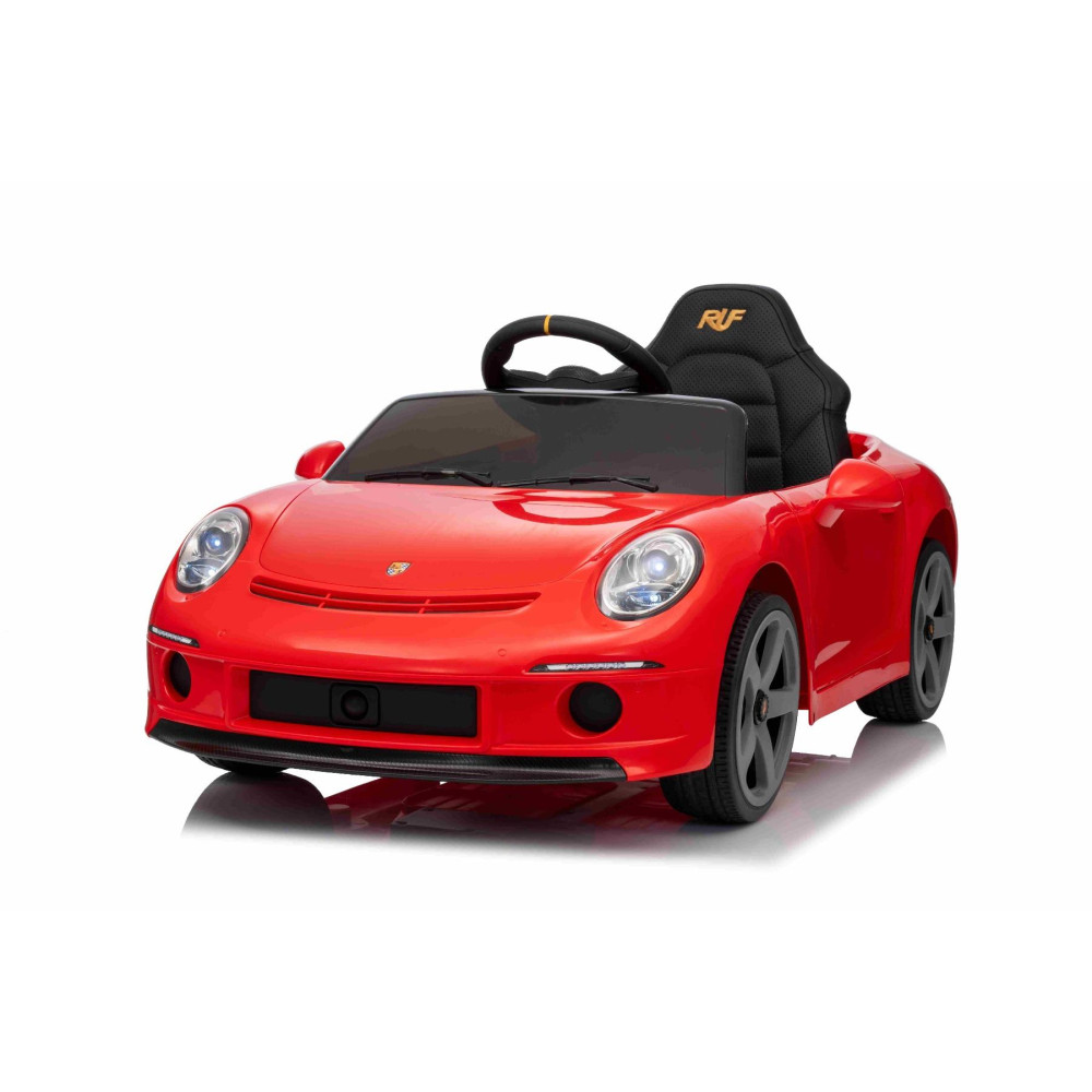 Elektrické autíčko RUF GT 12V,  červené