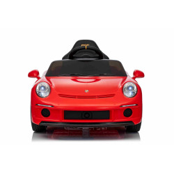 Elektrické autíčko RUF GT 12V,  červené
