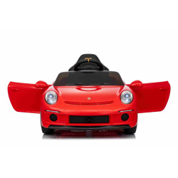 Elektrické autíčko RUF GT 12V,  červené