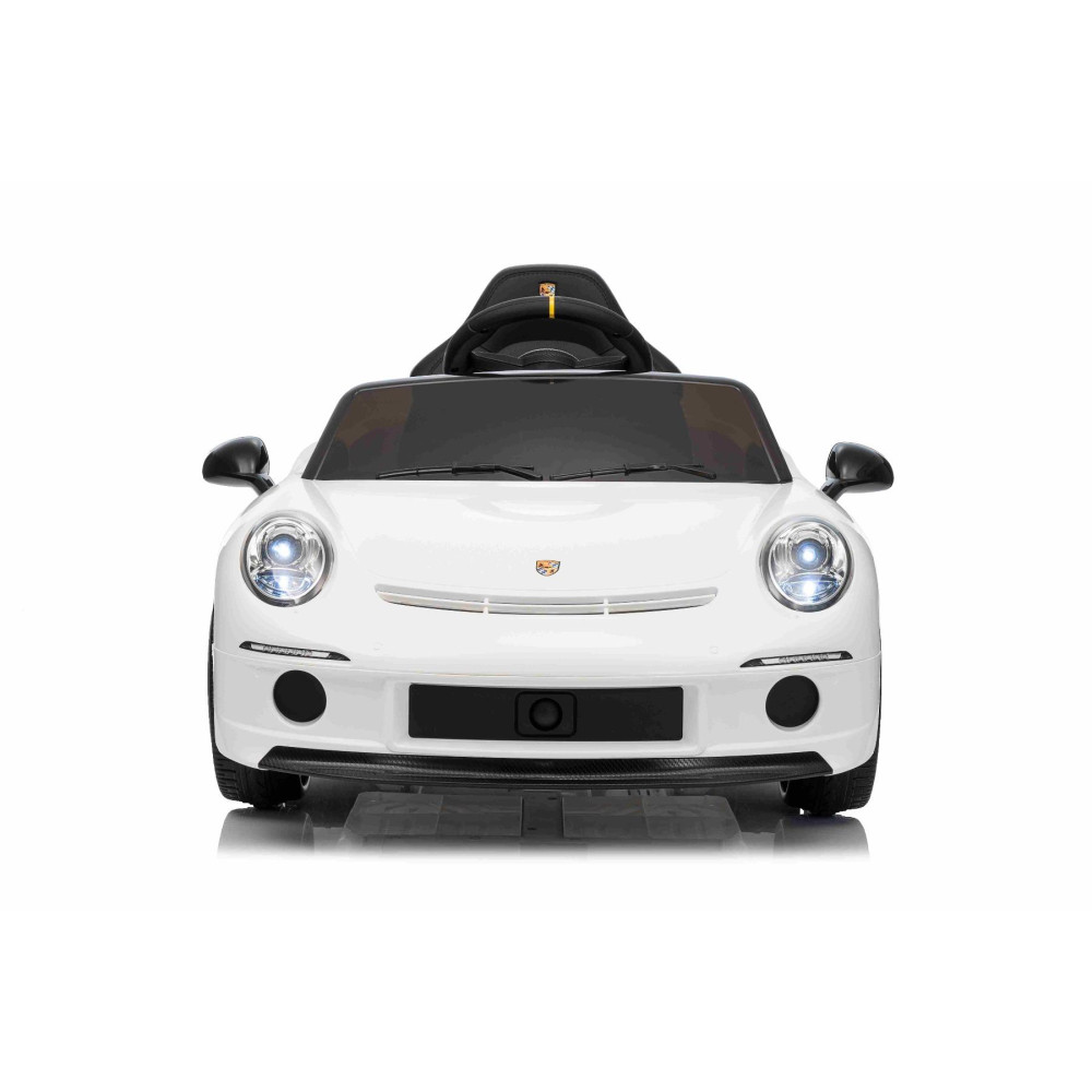 Elektrické autíčko RUF GT 12V,  biele