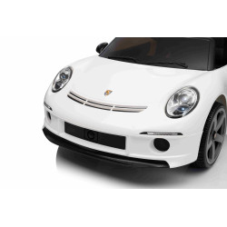 Elektrické autíčko RUF GT 12V,  biele