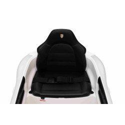 Elektrické autíčko RUF GT 12V,  biele