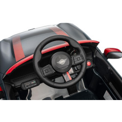 Elektrické autíčko BMW Mini Cooper 12V,  čierne