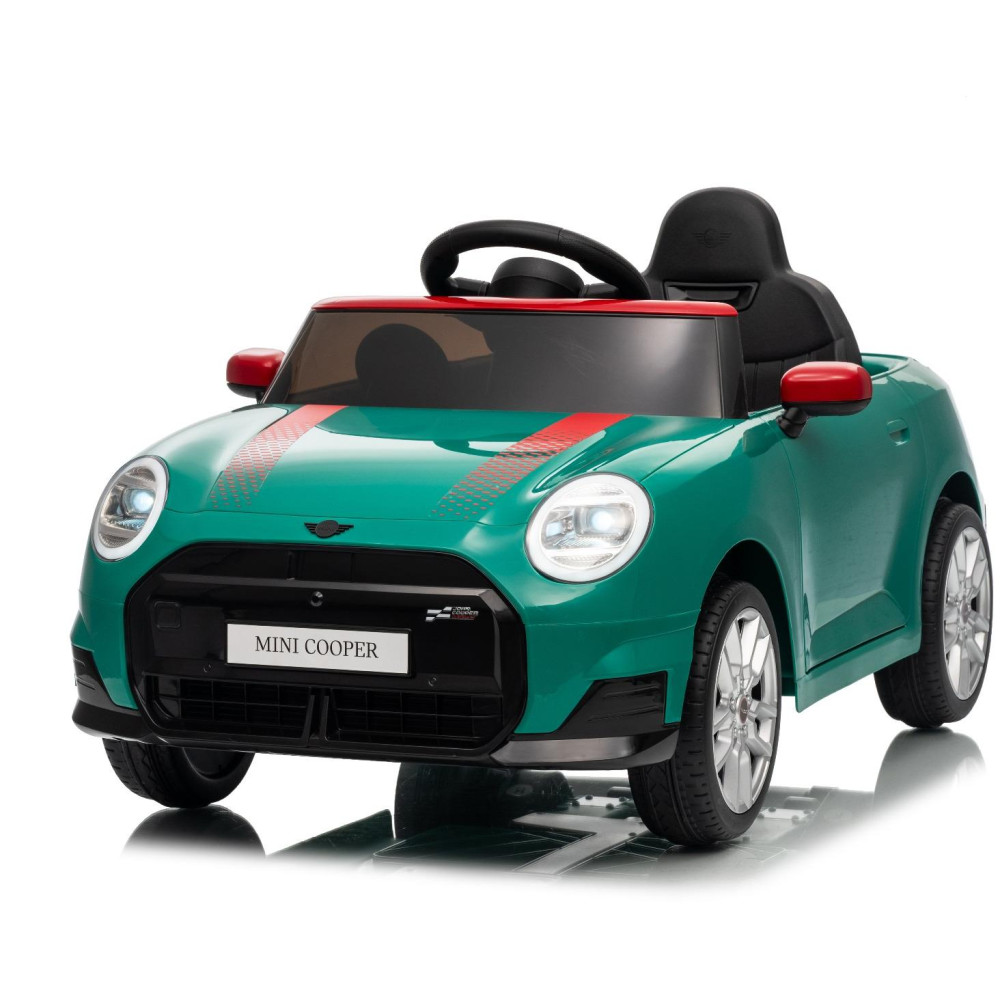 Elektrické autíčko BMW Mini Cooper 12V,  zelené